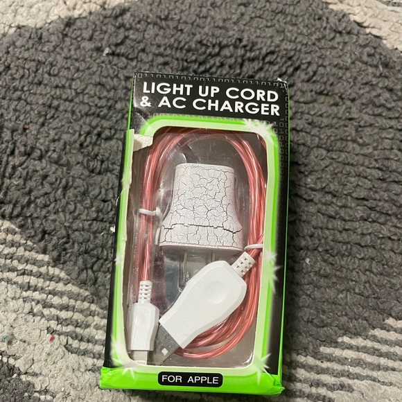 Light Up Cord & Ac Charger for apple - Picture 1 of 1